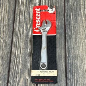 Crescent 3/4" Adjustable Wrench Vintage Made In USA 6" AC16V FLC2540 NOS NIP